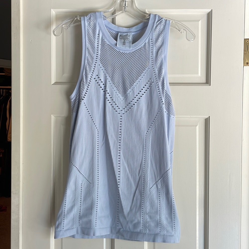 Athleta Oxygen Tank Size Medium Light periwinkle
